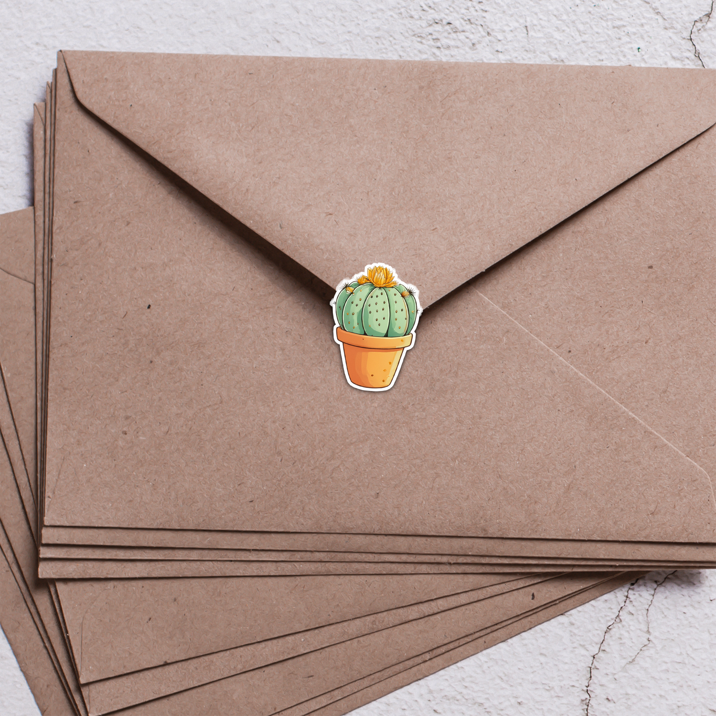 Cacti & Succulent Sticker Sheet | Cute Plant Stickers | Aesthetic Planner, Journal and Scrapbook Stickers