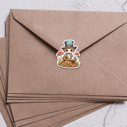 Mr. Fungtastic Sticker Sheet | Cute Mushroom Stickers | Whimsical Fungi Characters | Planner, Scrapbook, Laptop, Journal