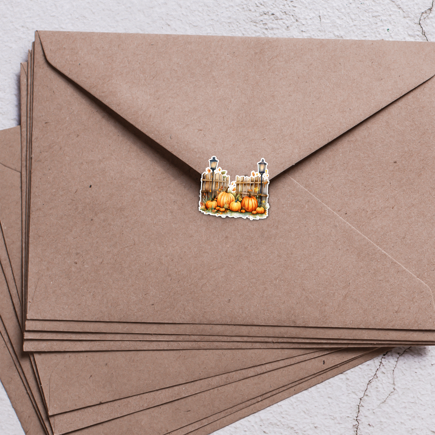 Rural Autumn Sticker Sheet – Pumpkin Barns, Fruit & Veggie Stands, Fall Harvest Stickers for Journals, Planners and Crafts, Harvest Stickers