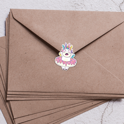 Unicorns at Play Sticker Sheet | Whimsical Unicorn Stickers | Planner, Scrapbook, Laptop, Journal Stickers